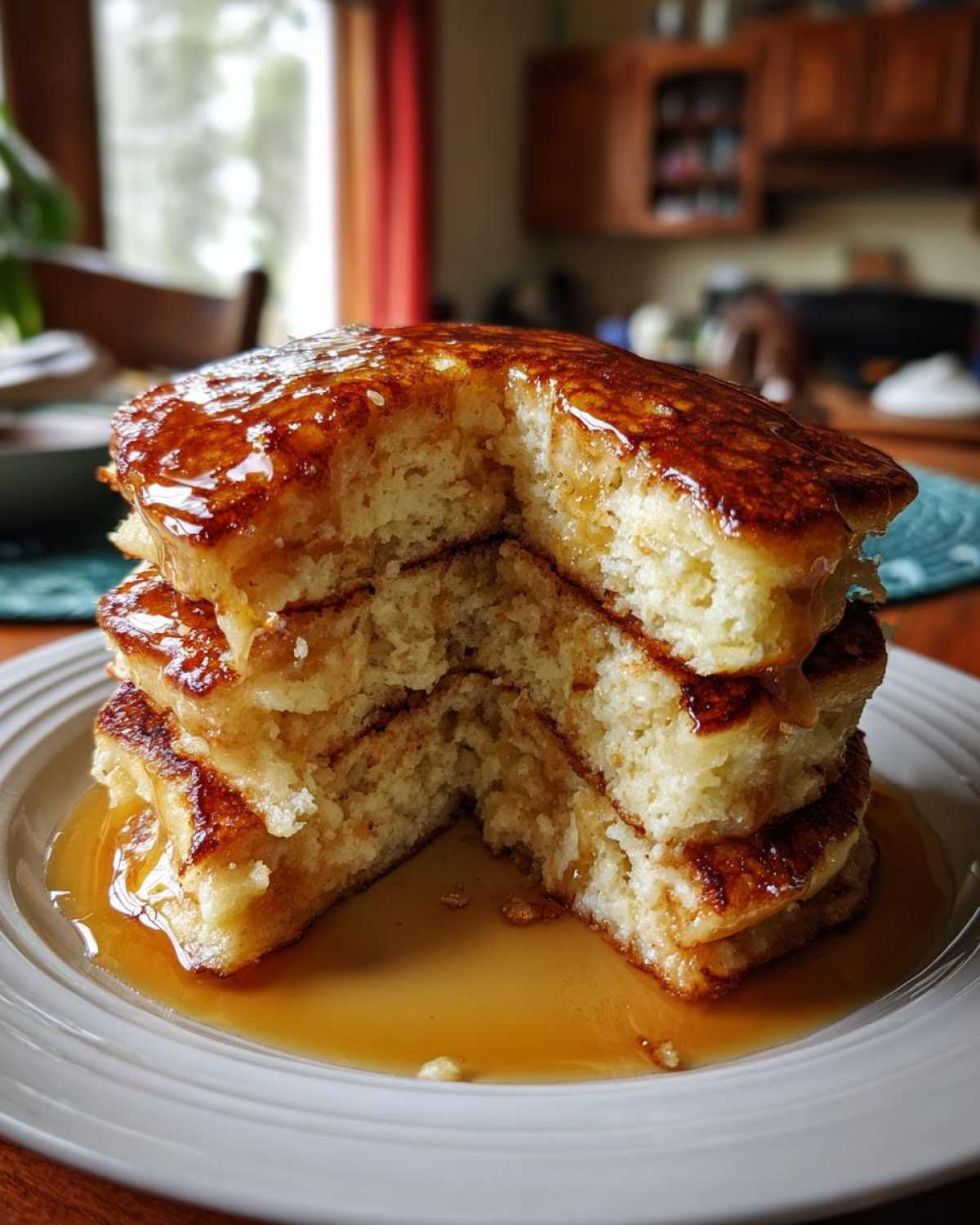 Fluffy Buttermilk Pancakes - detail 3