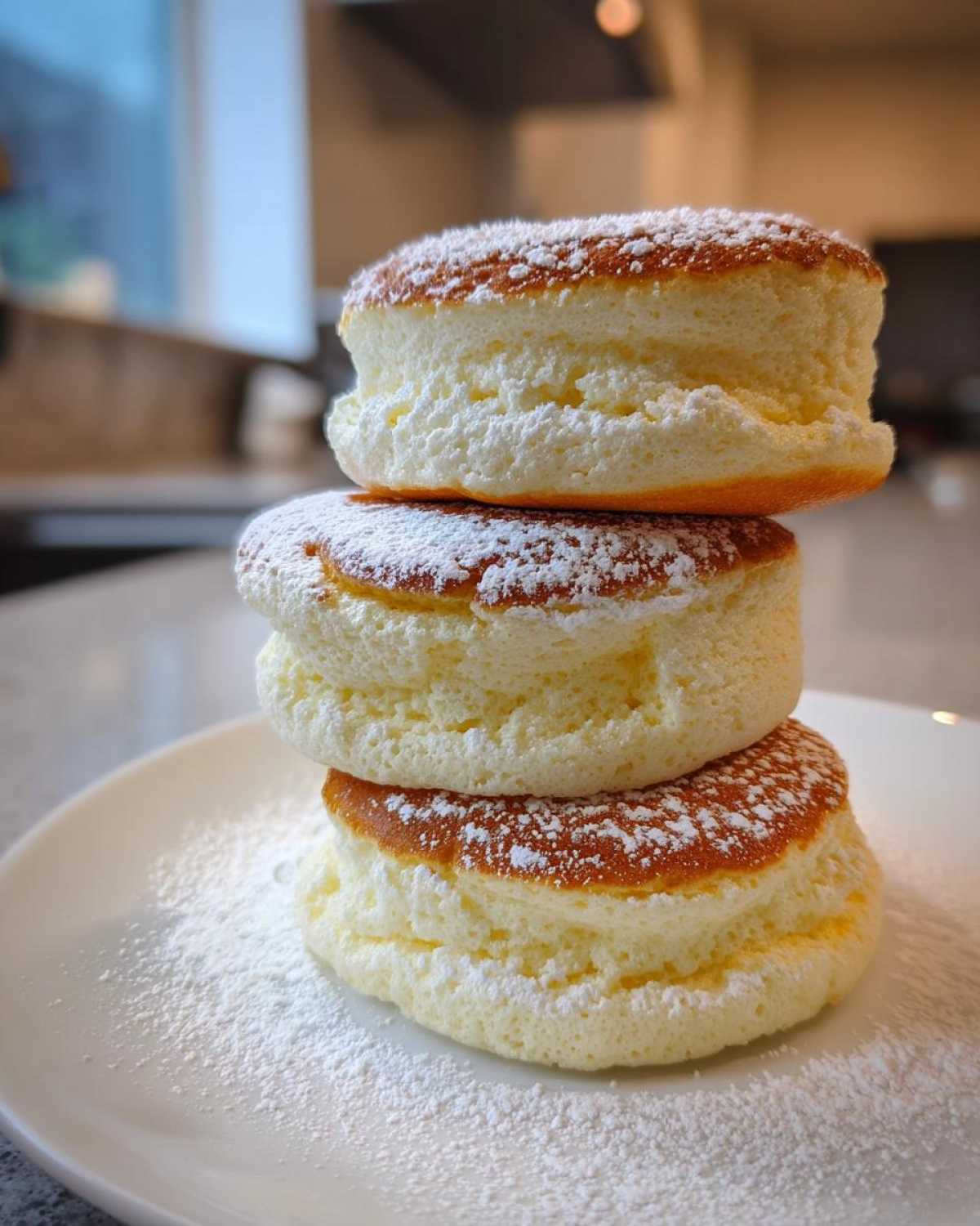 Fluffy Japanese Soufflé Pancakes - detail 2