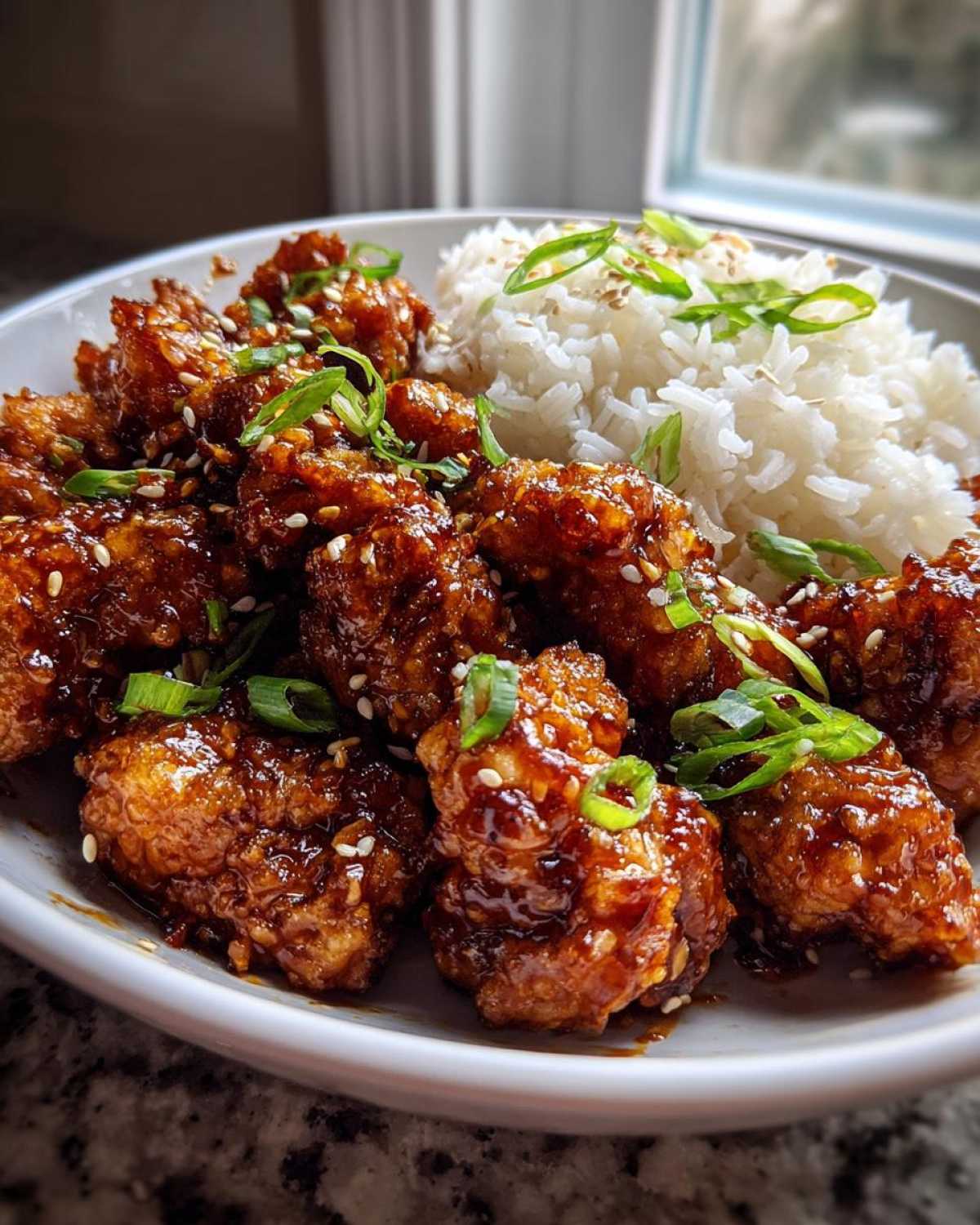 General Tso's Chicken (Takeout Copycat) - detail 3