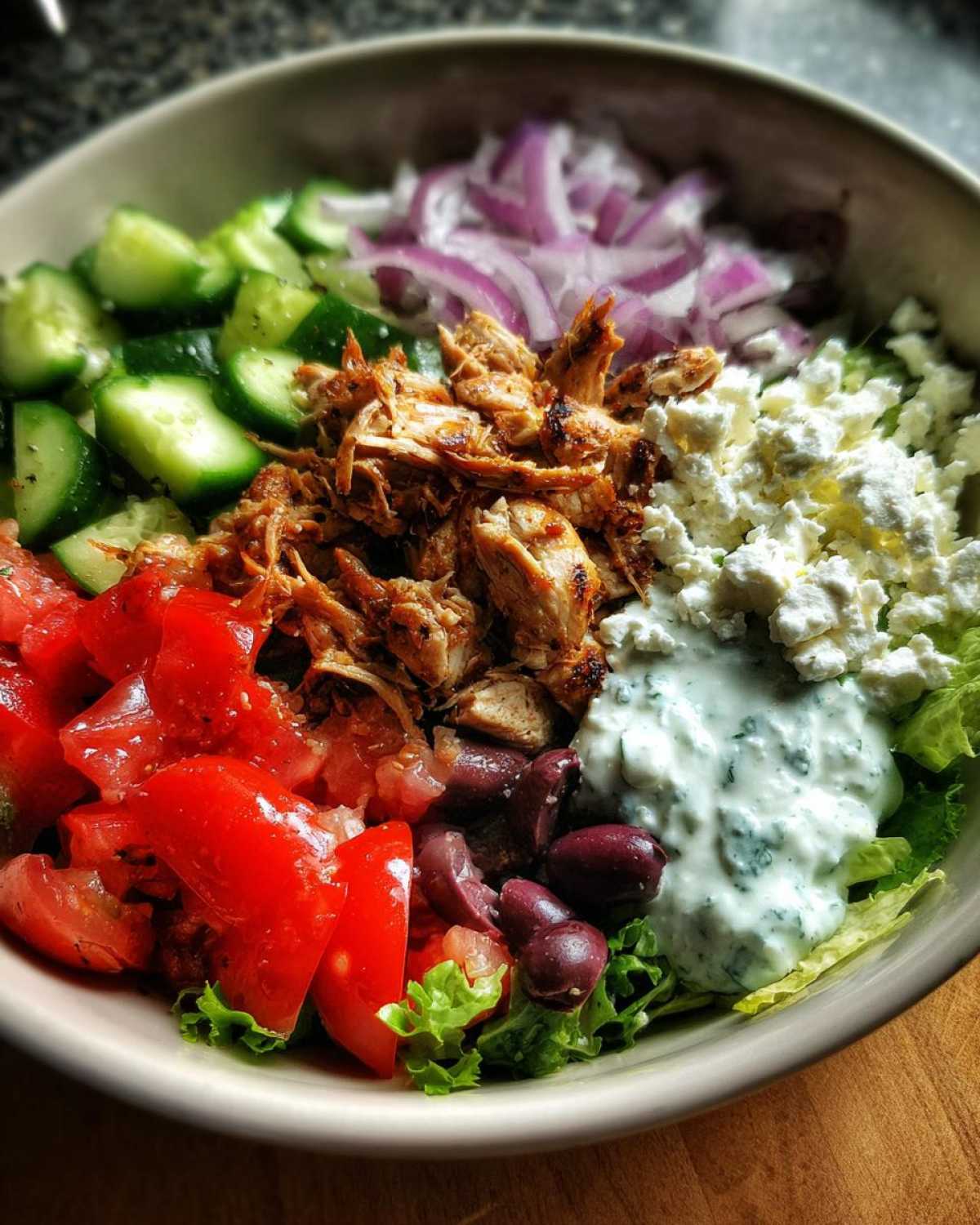 Greek Chicken Gyro Bowl - detail 4