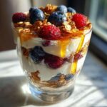 Greek Yogurt Parfait with Honey and Berries