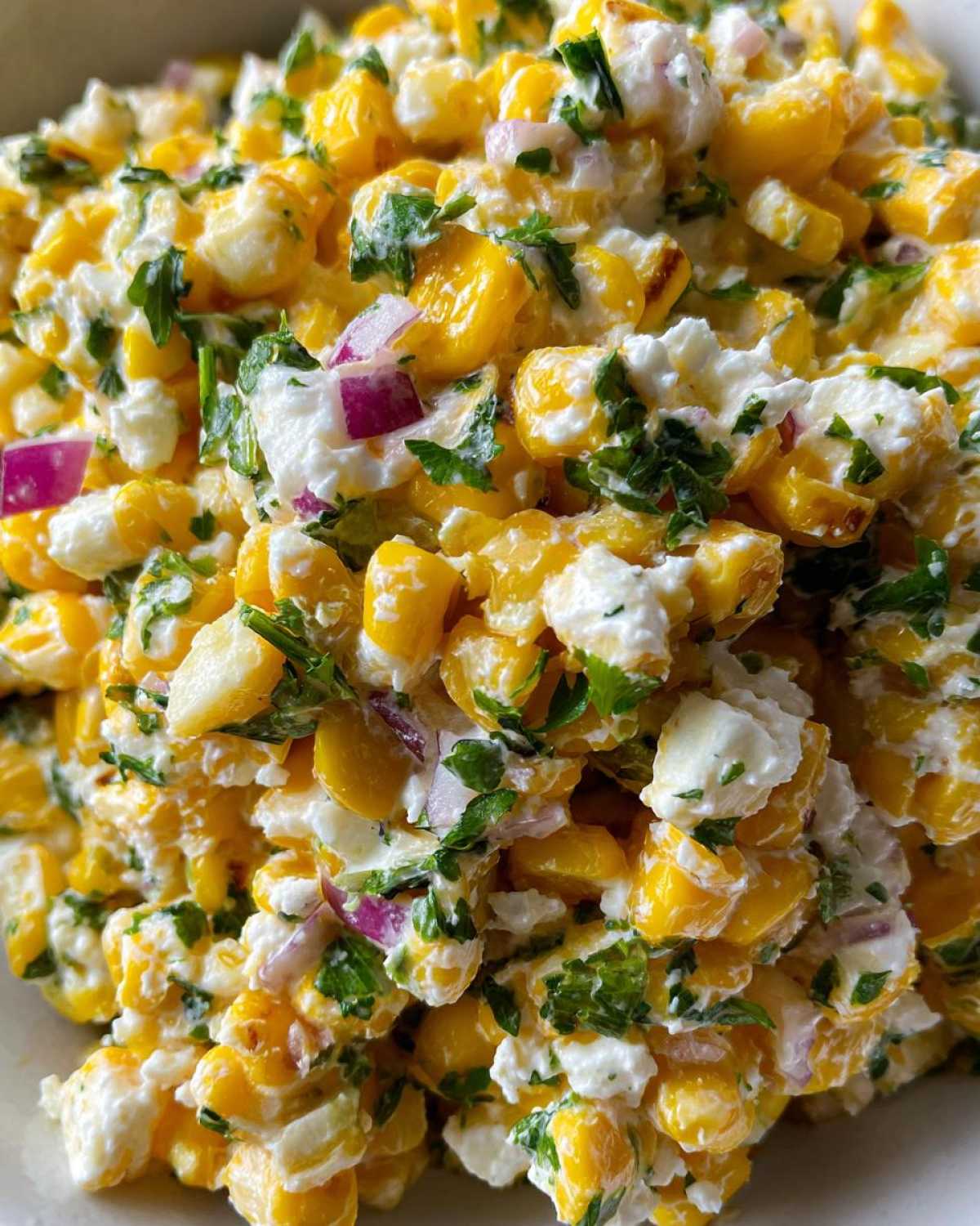 Healthy Elote-Inspired Corn Salad with Greek Yogurt - detail 4