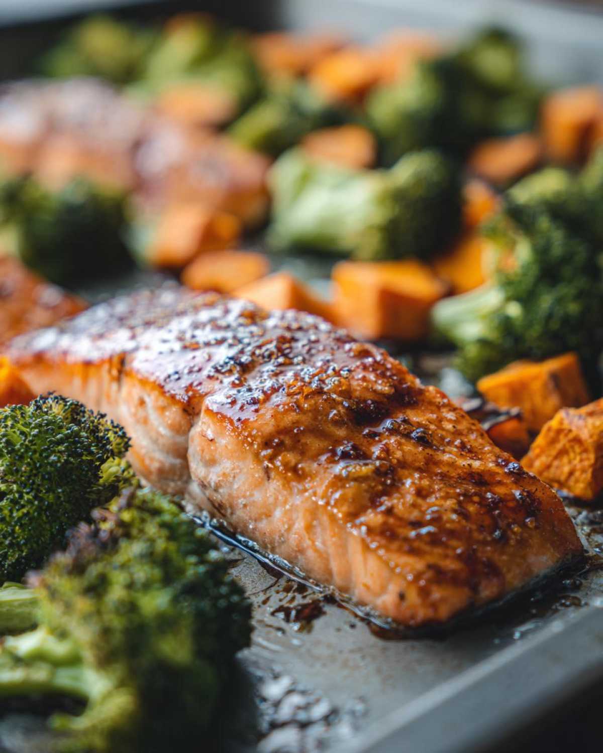 Maple Glazed Sheet Pan Salmon - detail 3