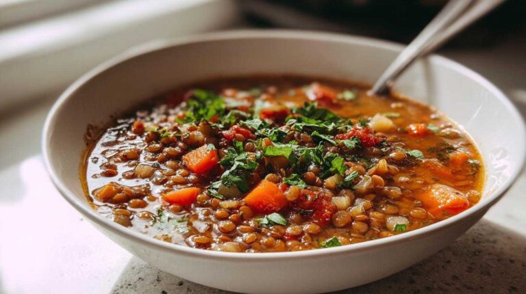 Mediterranean Lentil Soup
