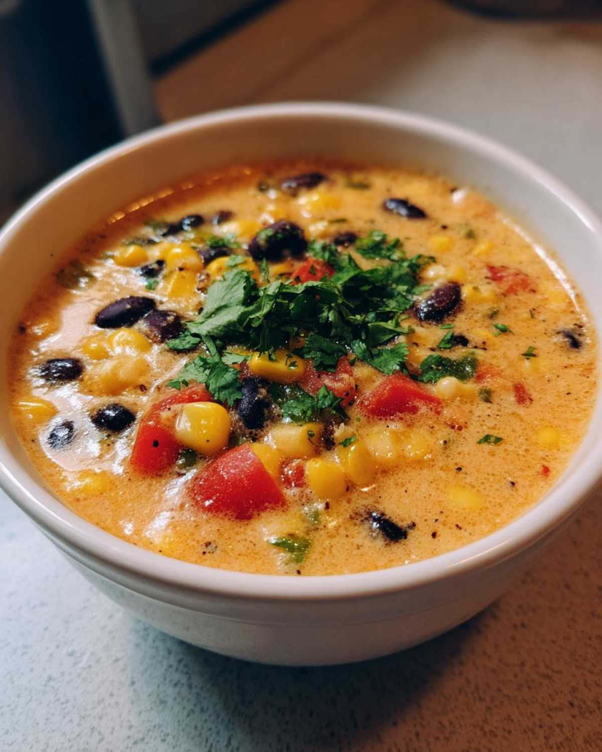 Mexican Street Corn Chowder (Creamy & Comforting) - detail 4