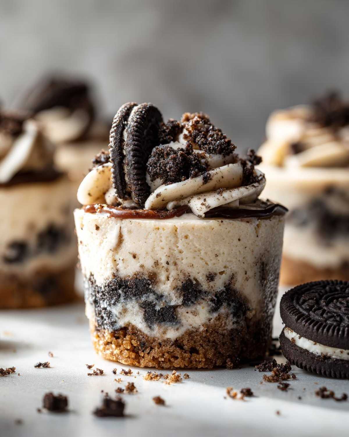 No-Bake Oreo Cheesecake Cups - detail 3