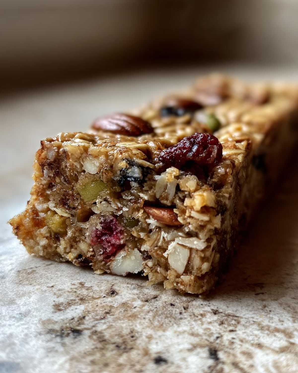 No-Bake Trail Mix Granola Bars - detail 2