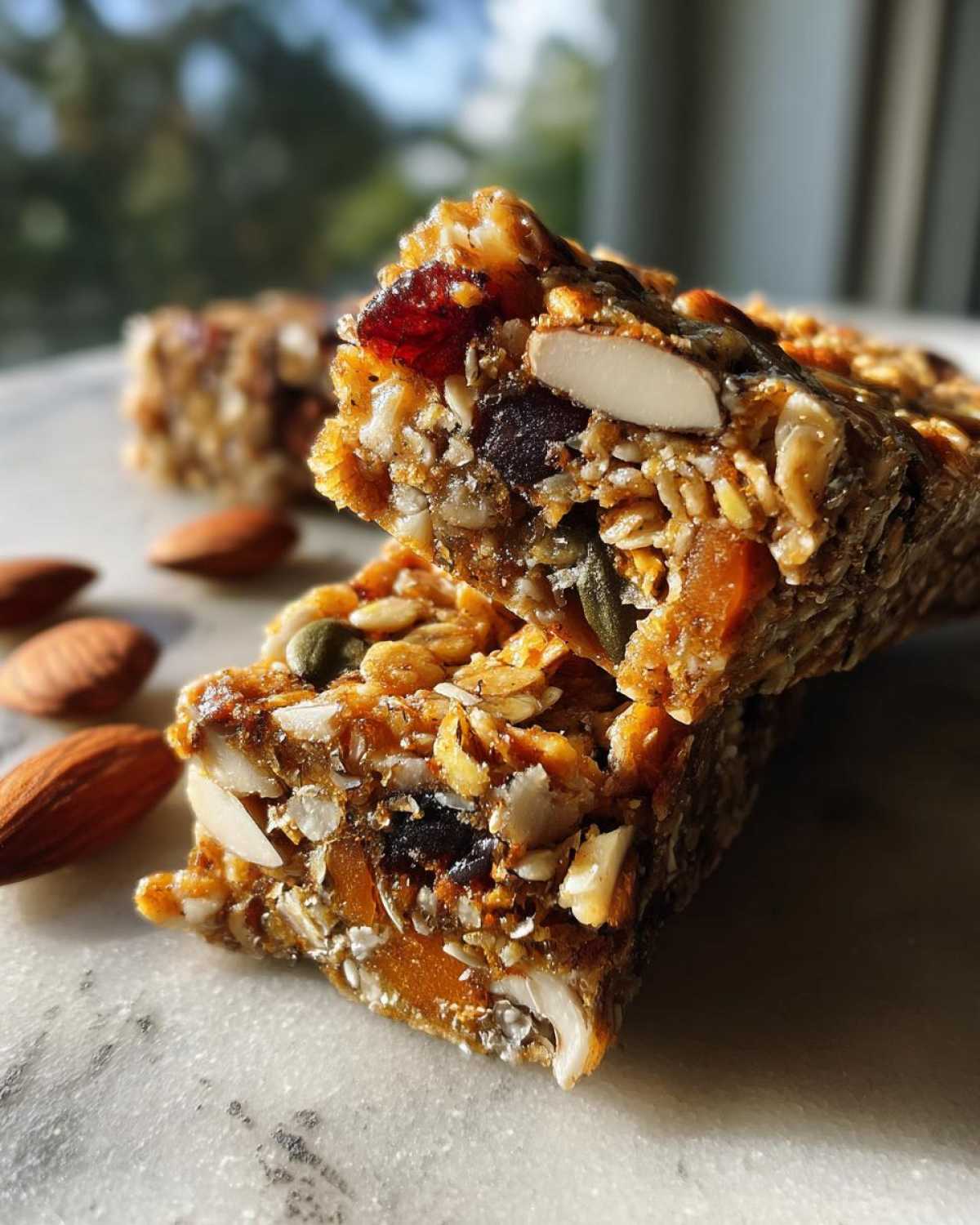 No-Bake Trail Mix Granola Bars - detail 3
