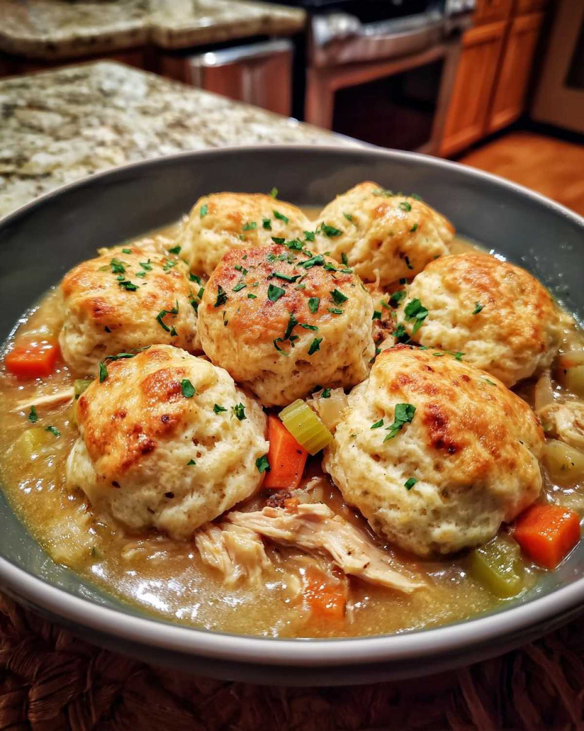 One-Pot Chicken and Dumplings - detail 1