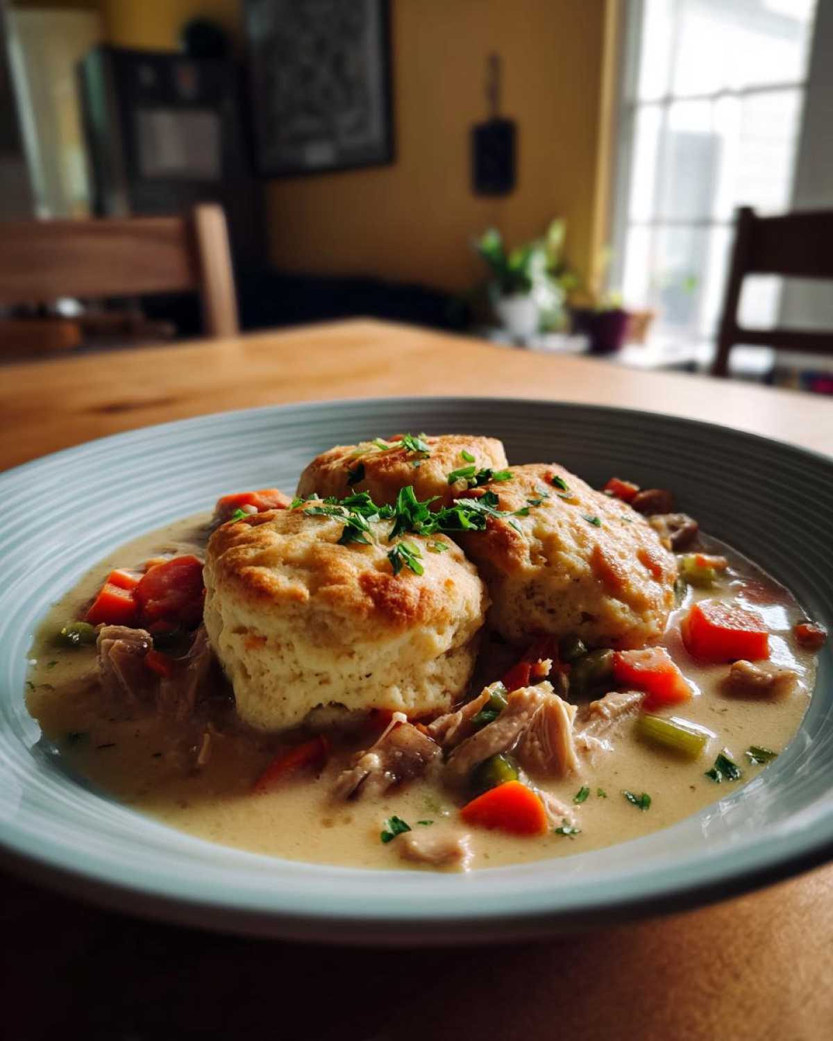 One-Pot Chicken and Dumplings - detail 2