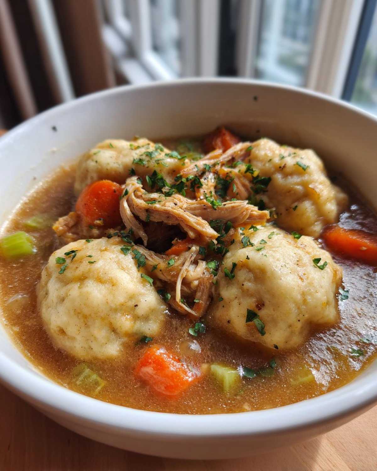 One-Pot Chicken and Dumplings - detail 3