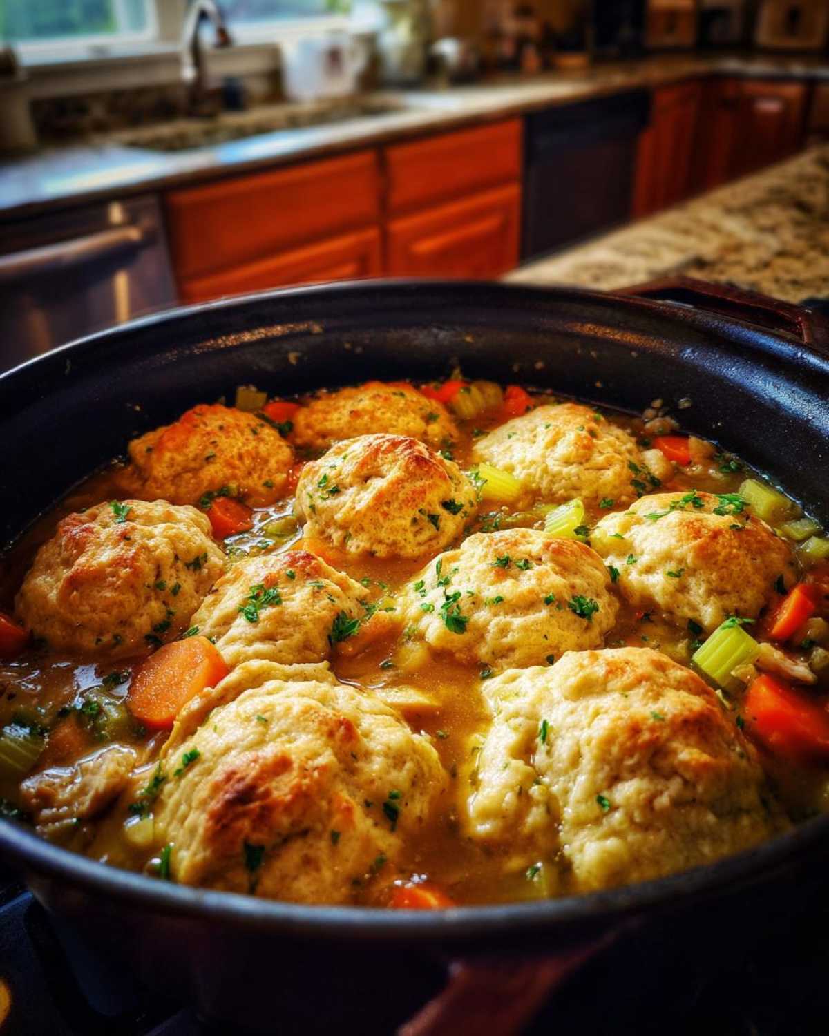 One-Pot Chicken and Dumplings - detail 4