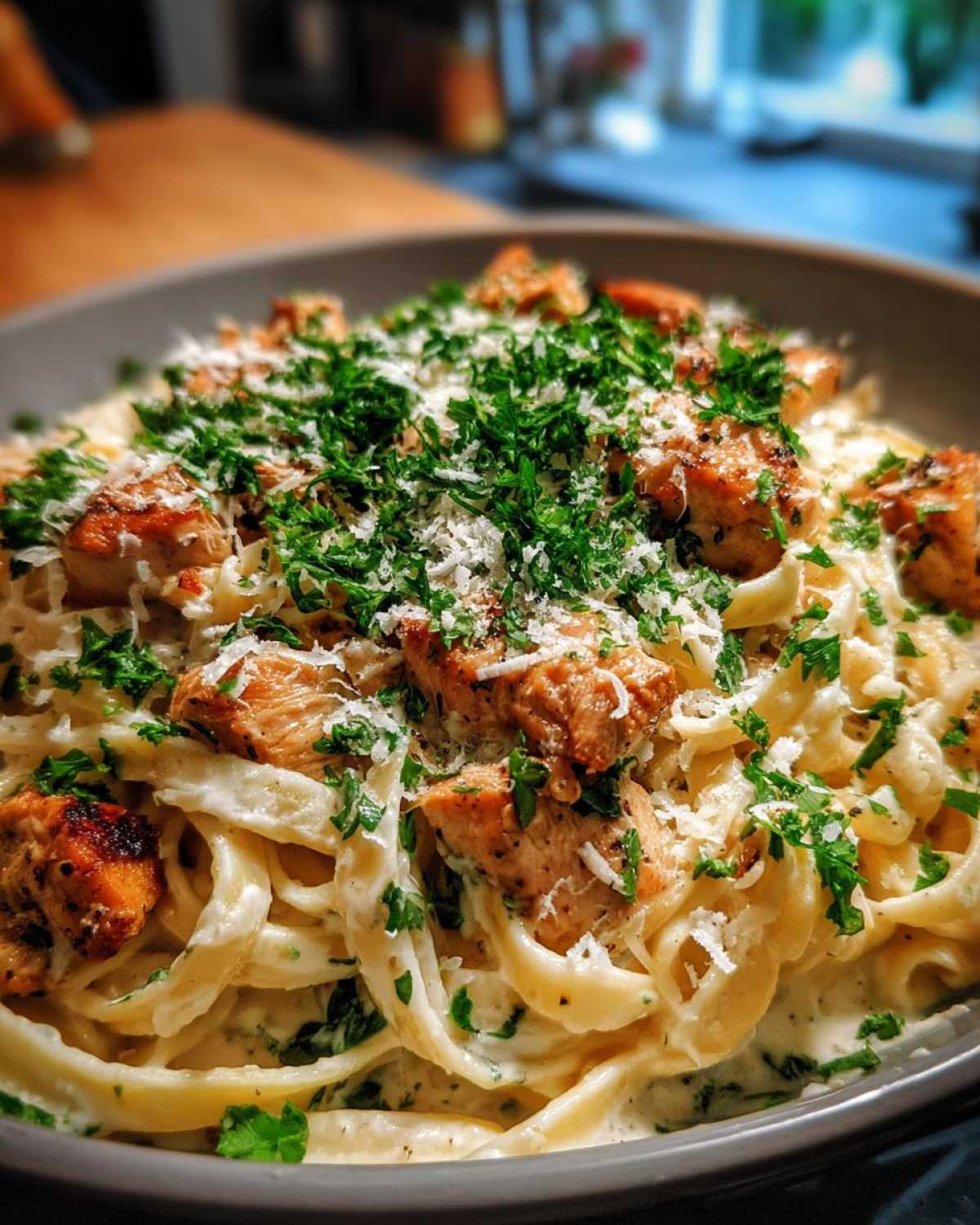 One-Pot Garlic Parmesan Chicken Alfredo - detail 1
