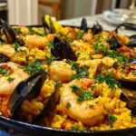 One-Pot Spanish Paella (Seafood & Chicken)