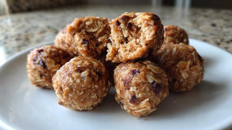 Peanut Butter Oatmeal Energy Bites