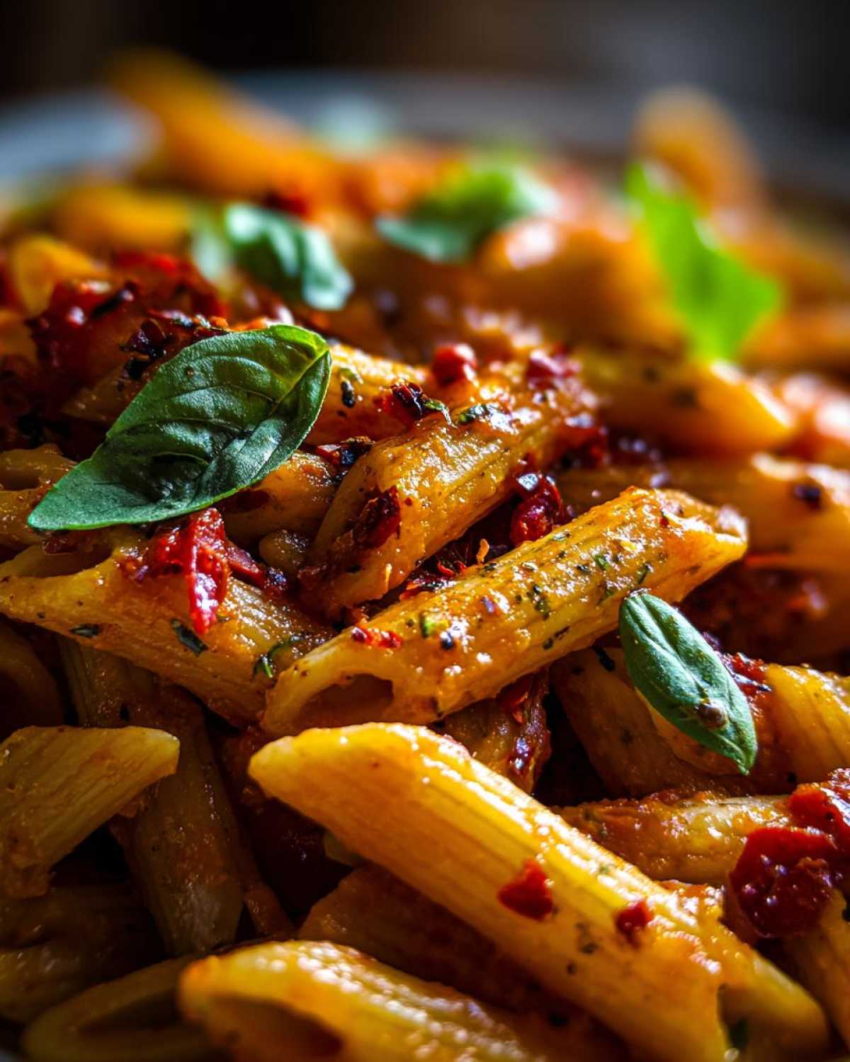 Penne Arrabbiata (Spicy Tomato Pasta) - detail 1