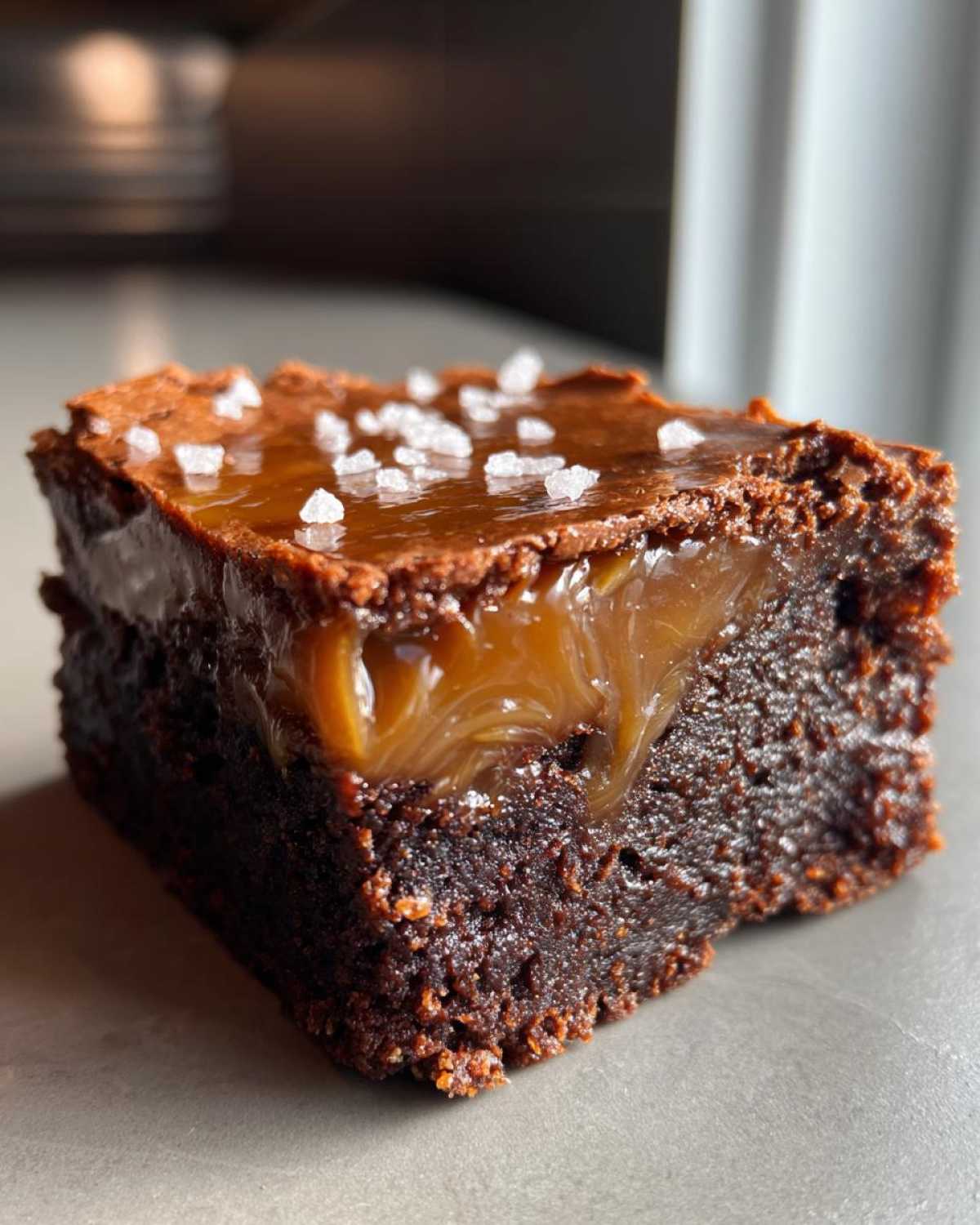 Salted Caramel Brownies - detail 1
