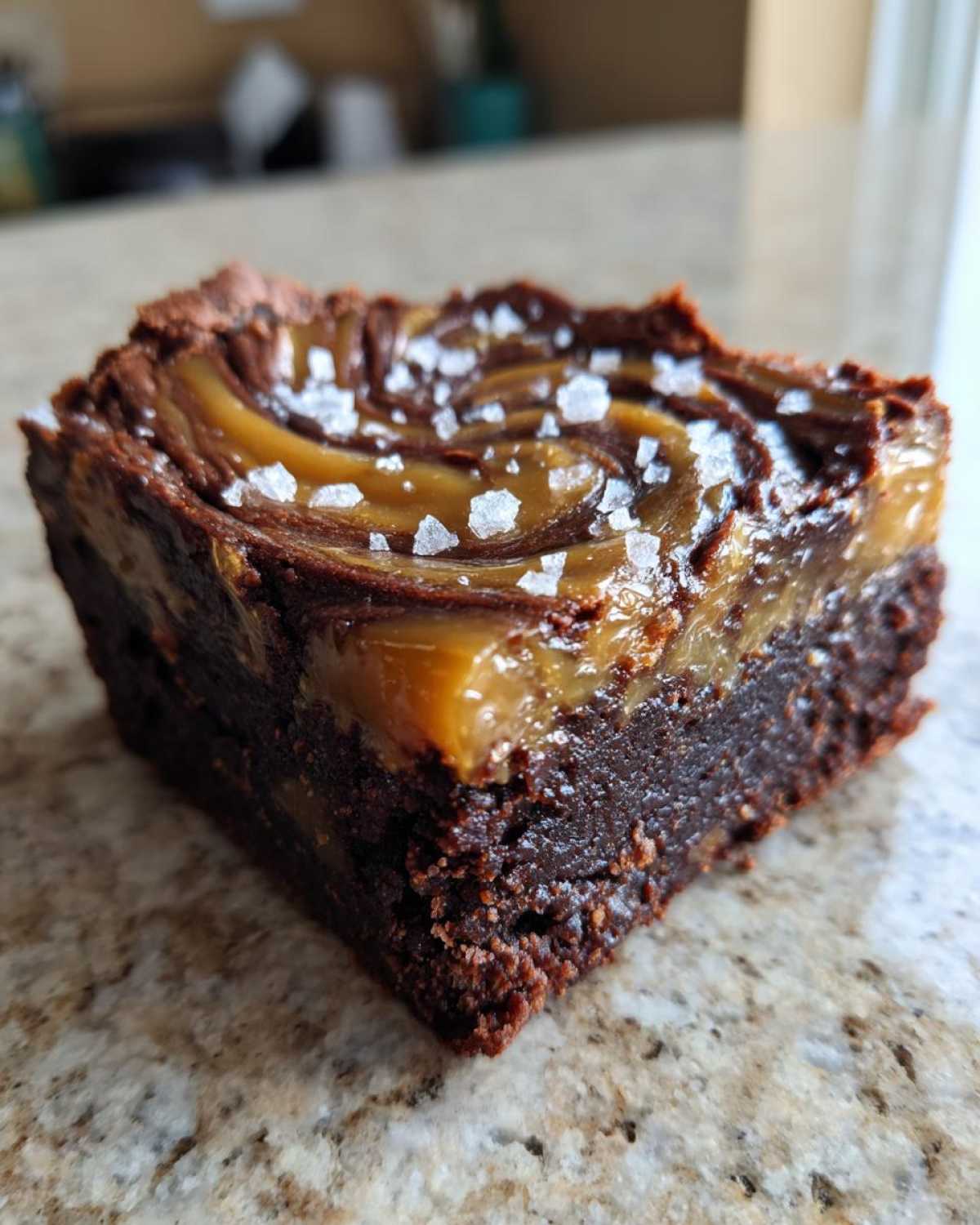 Salted Caramel Brownies - detail 2