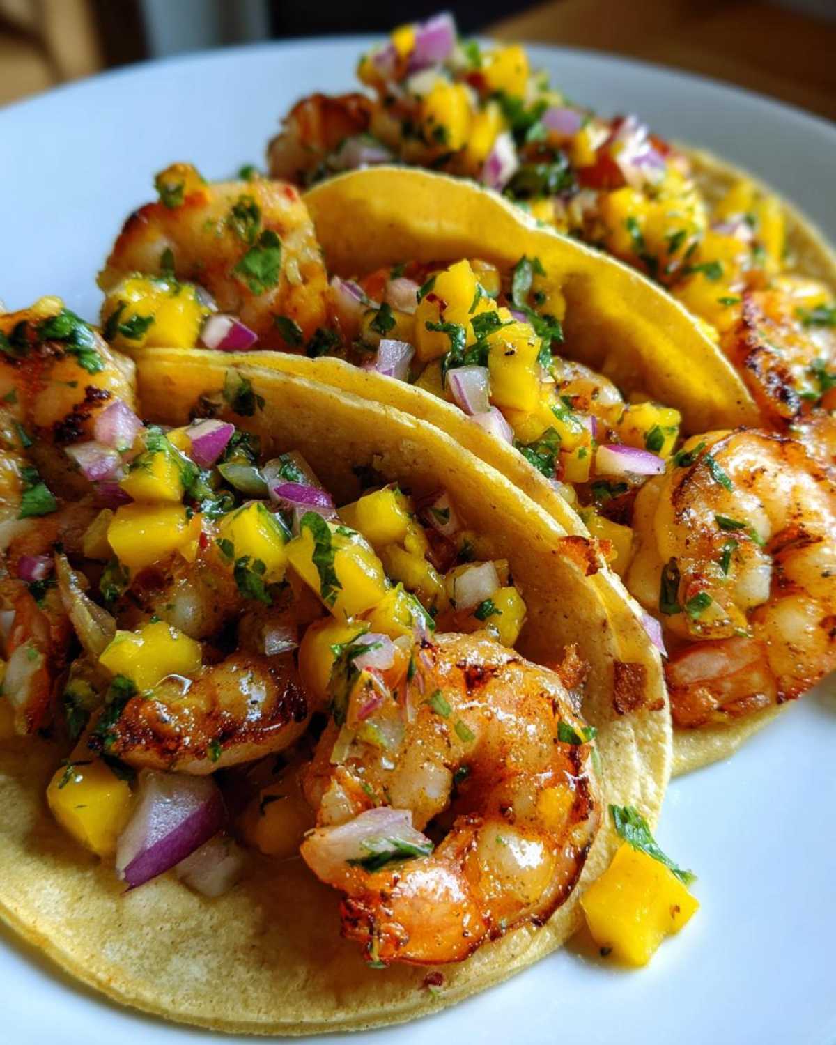 Shrimp Tacos with Mango Salsa - detail 2