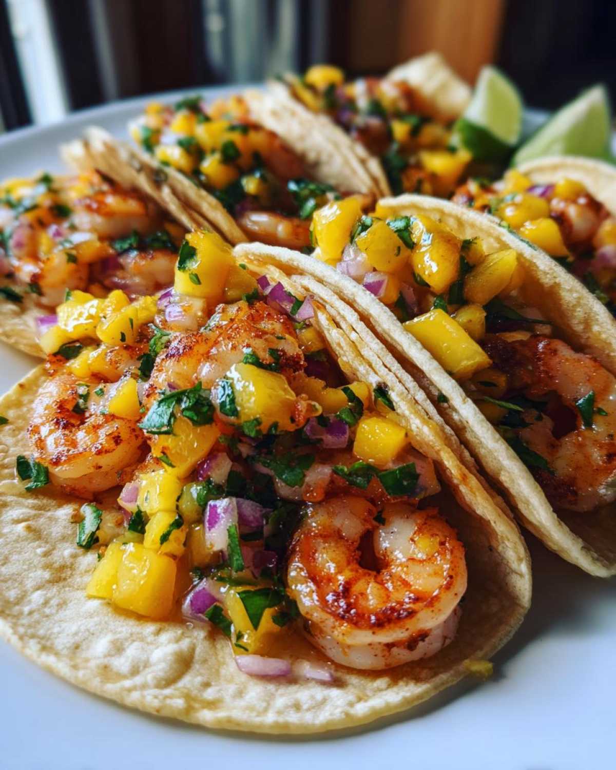 Shrimp Tacos with Mango Salsa - detail 3
