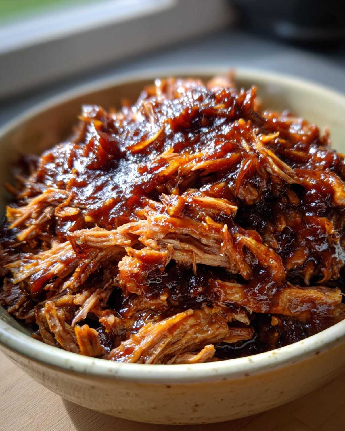 Slow Cooker BBQ Pulled Pork - detail 1