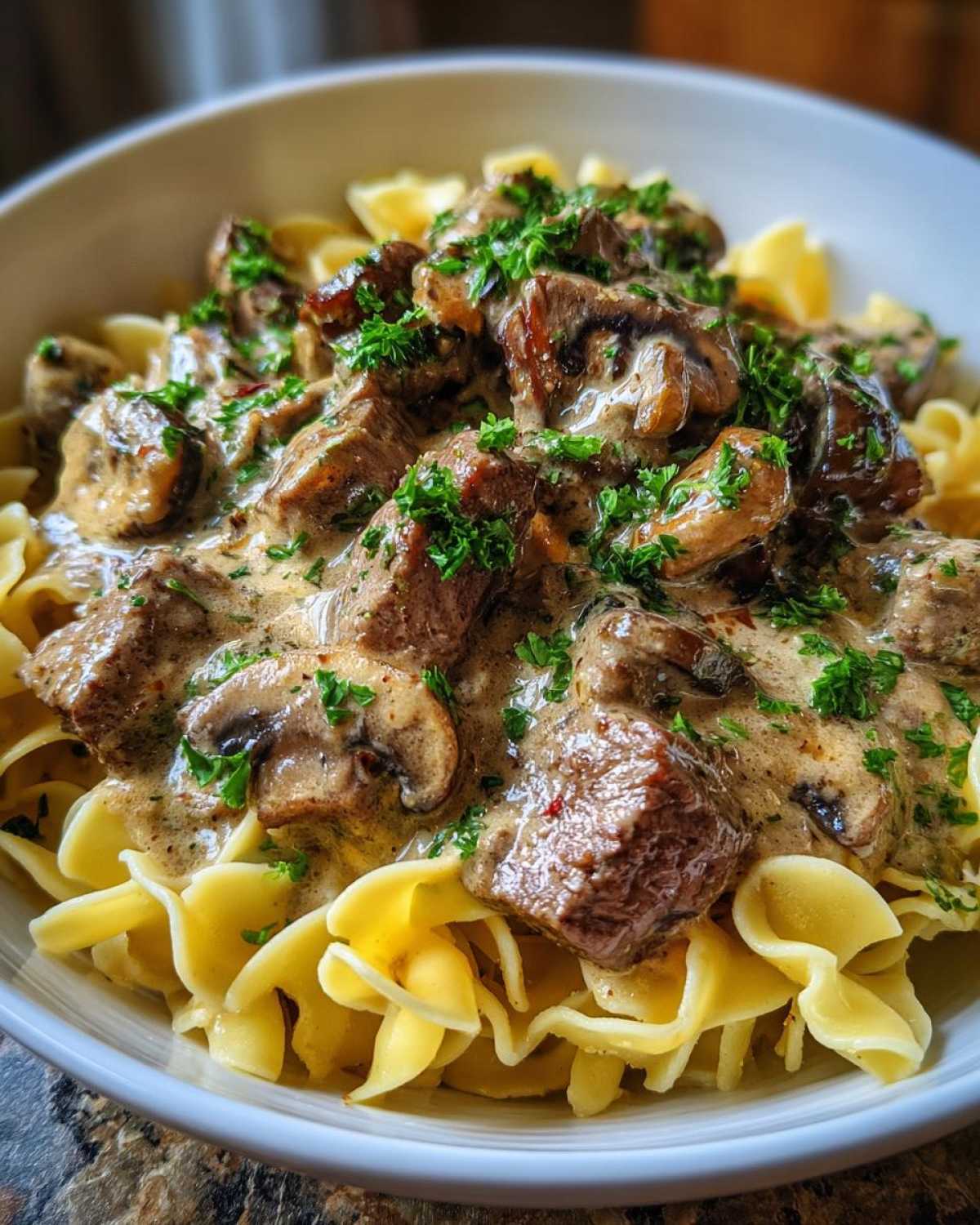 Slow Cooker Beef Stroganoff - detail 4