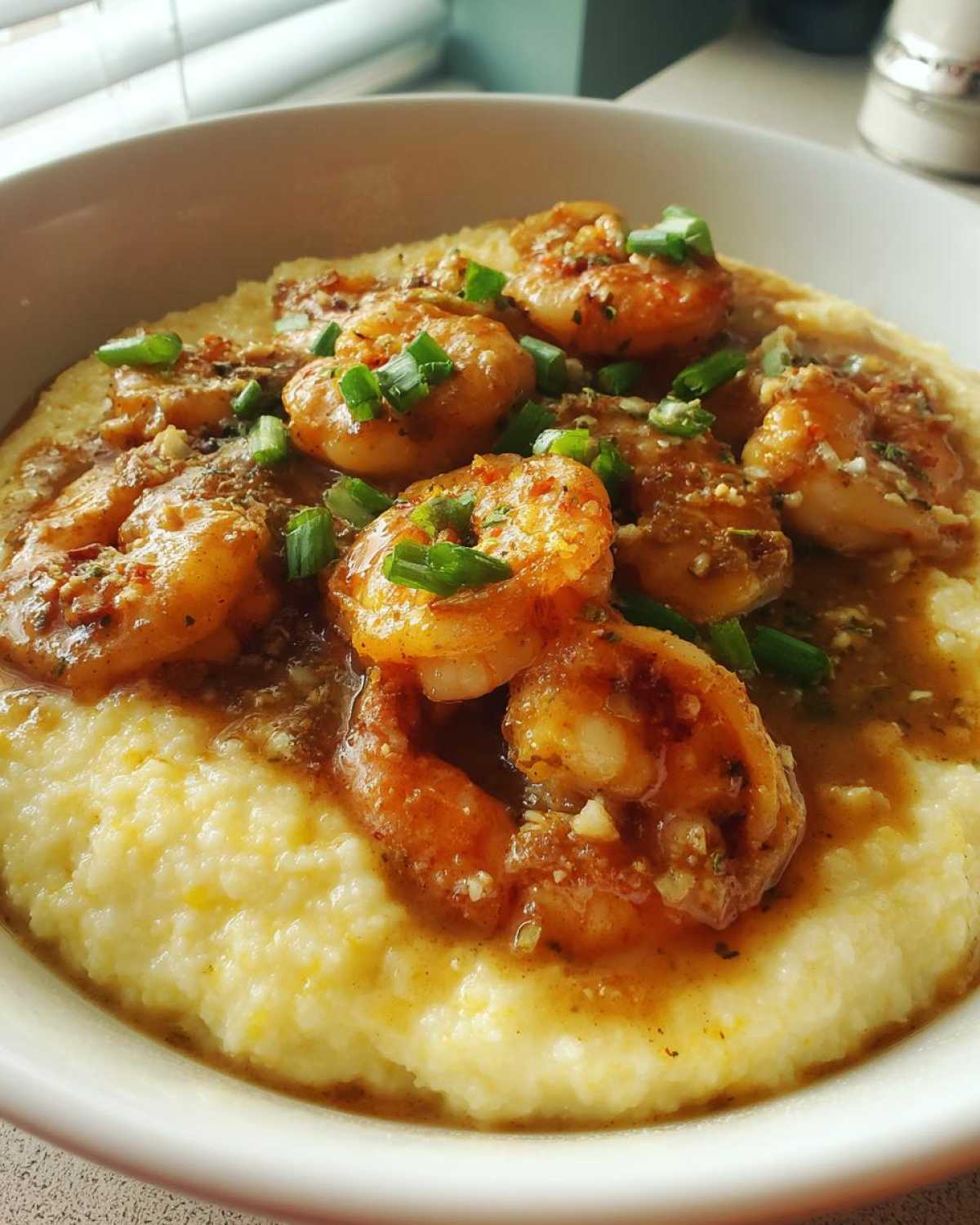 Southern Shrimp and Grits - detail 3