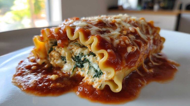 Amazing Spinach and Ricotta Lasagna Roll-Ups Spinach and Ricotta Lasagna Roll-Ups