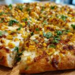 Street Corn Pizza with Jalapeño and Mexican Cheese Blend