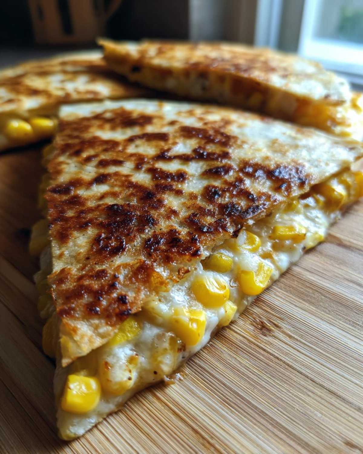 Street Corn Quesadilla with Creamy Elote Filling - detail 2