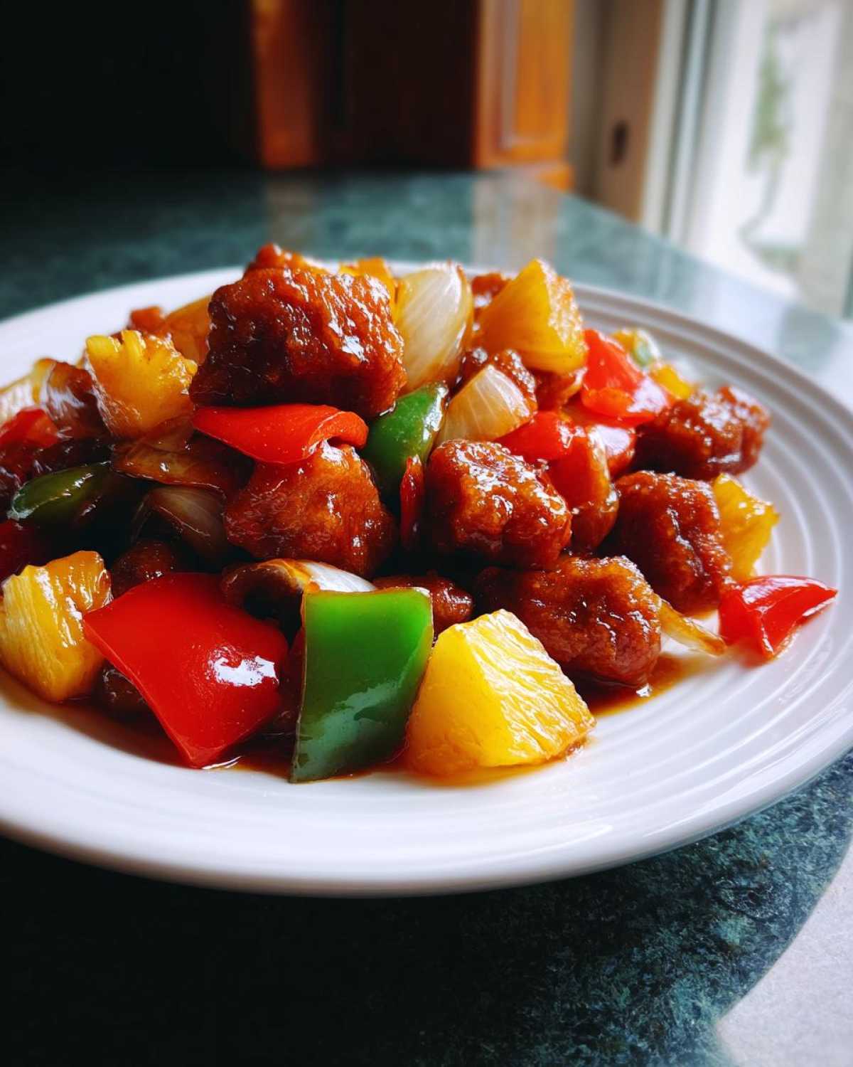 Sweet and Sour Pork Stir-Fry - detail 3