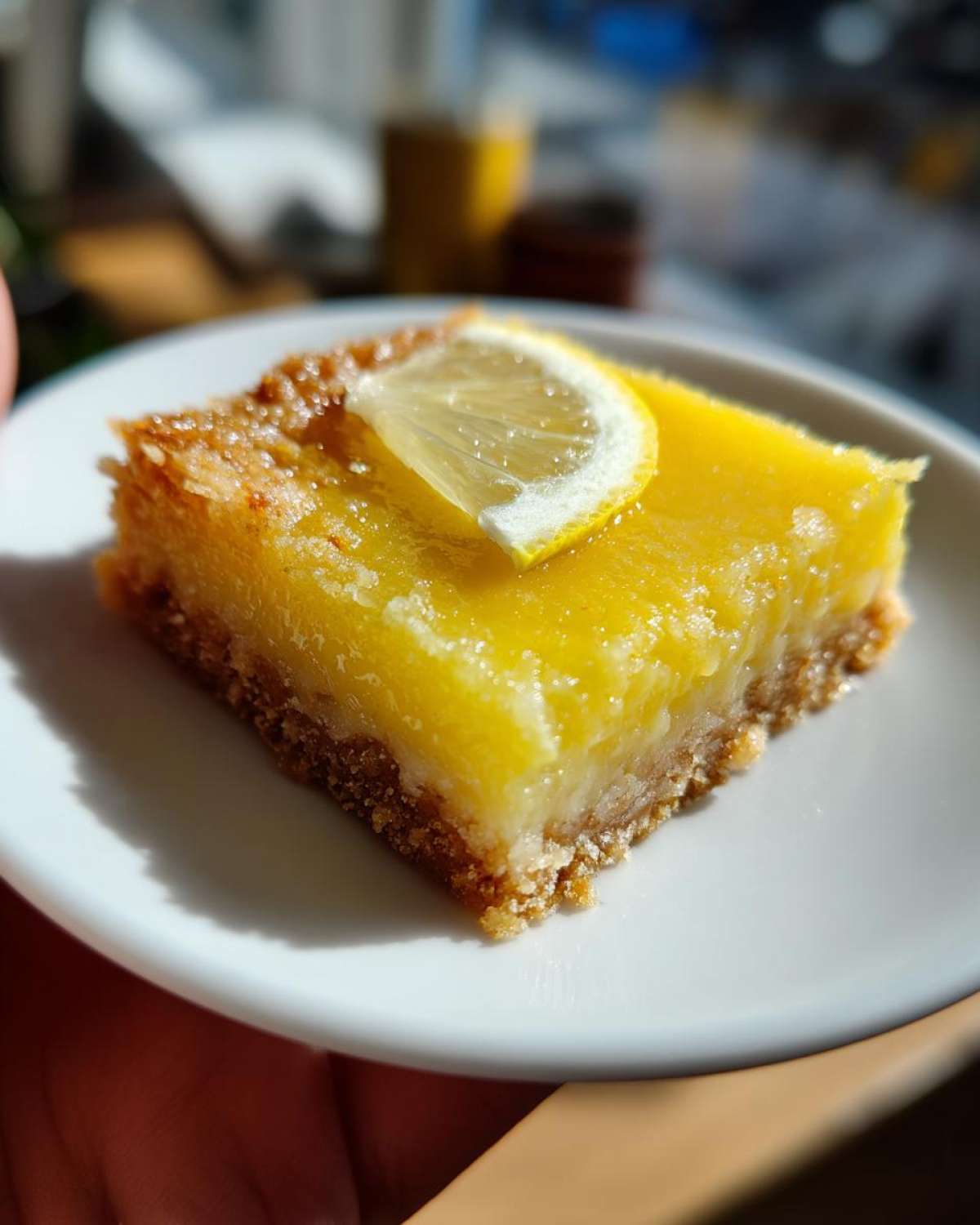 Tangy Lemon Bars with Shortbread Crust - detail 4