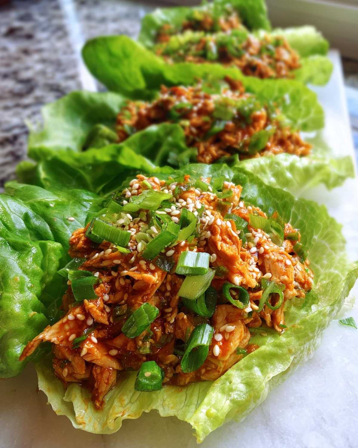 Teriyaki Chicken Lettuce Wraps - detail 3
