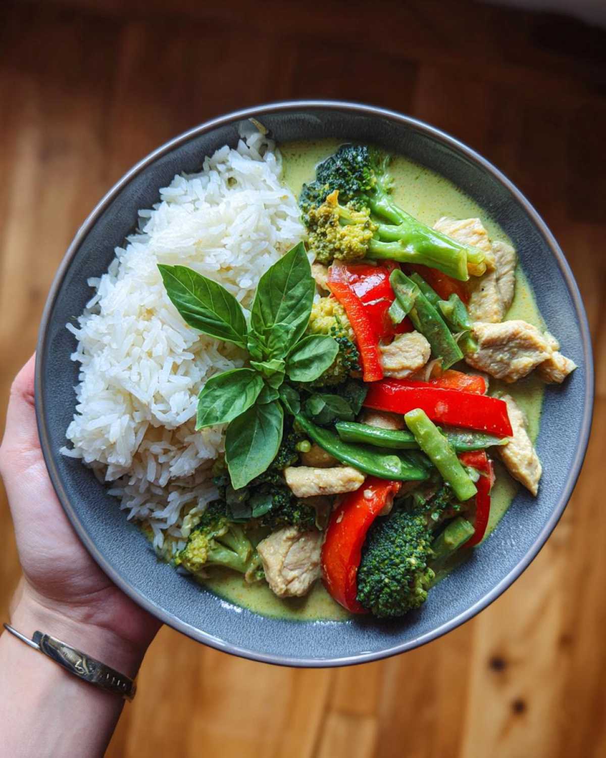 Thai Green Curry with Vegetables - detail 4