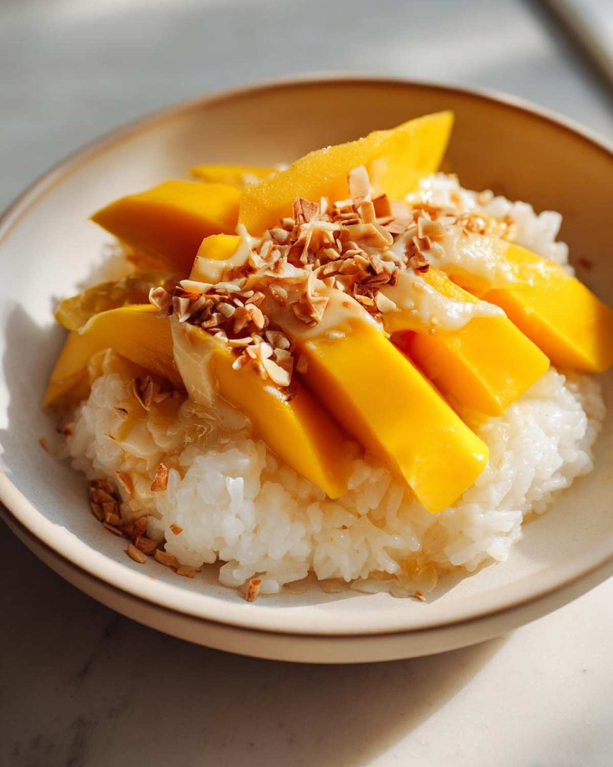 Thai Mango Sticky Rice - detail 1