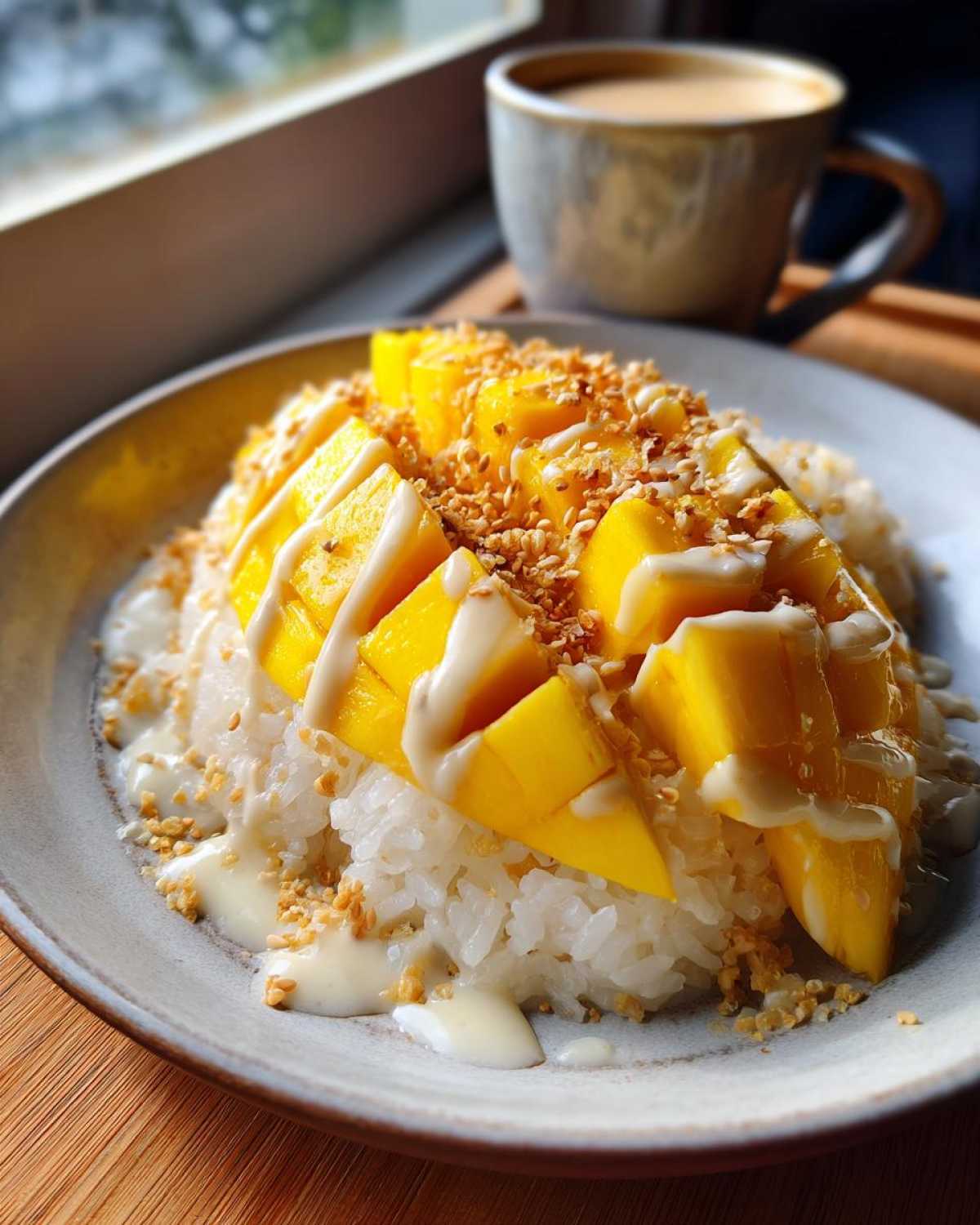 Thai Mango Sticky Rice - detail 2
