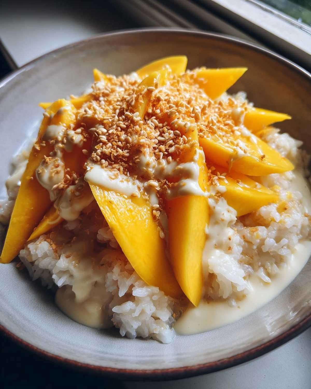 Thai Mango Sticky Rice - detail 3