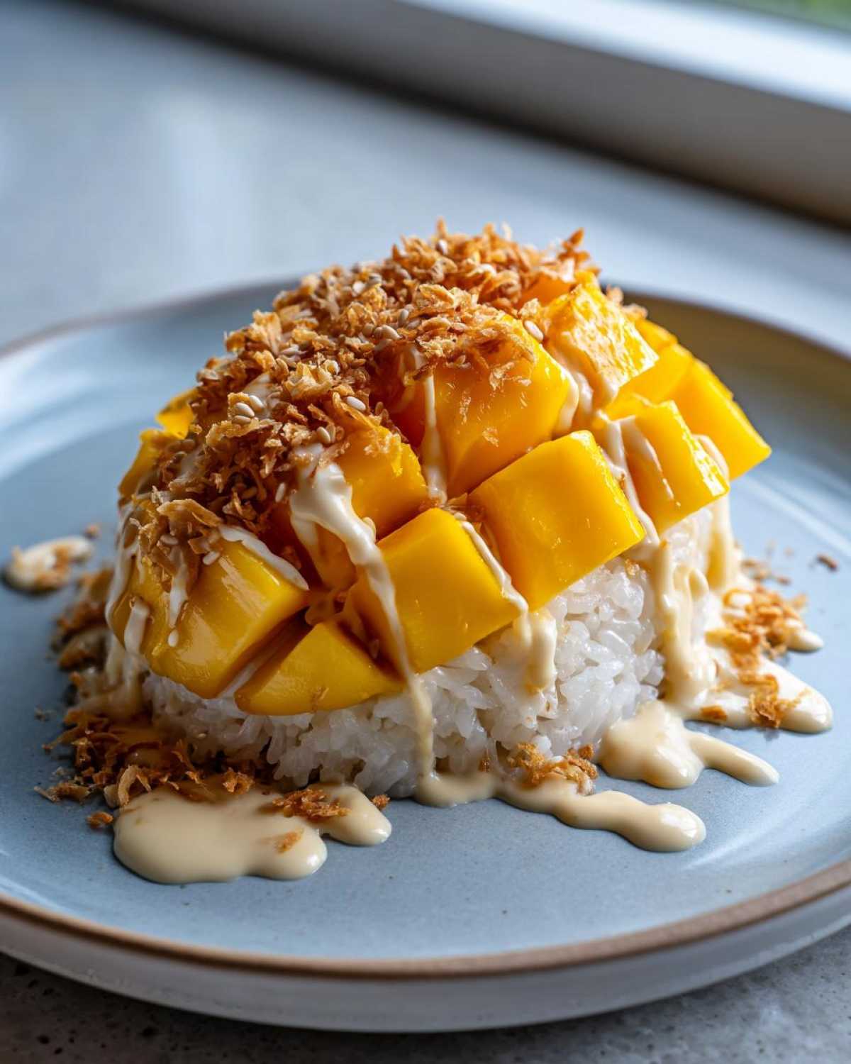 Thai Mango Sticky Rice - detail 4