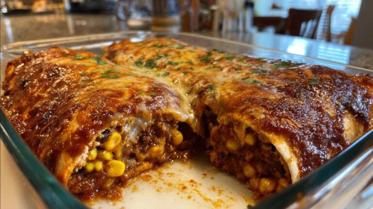 Vegetarian Black Bean Enchiladas
