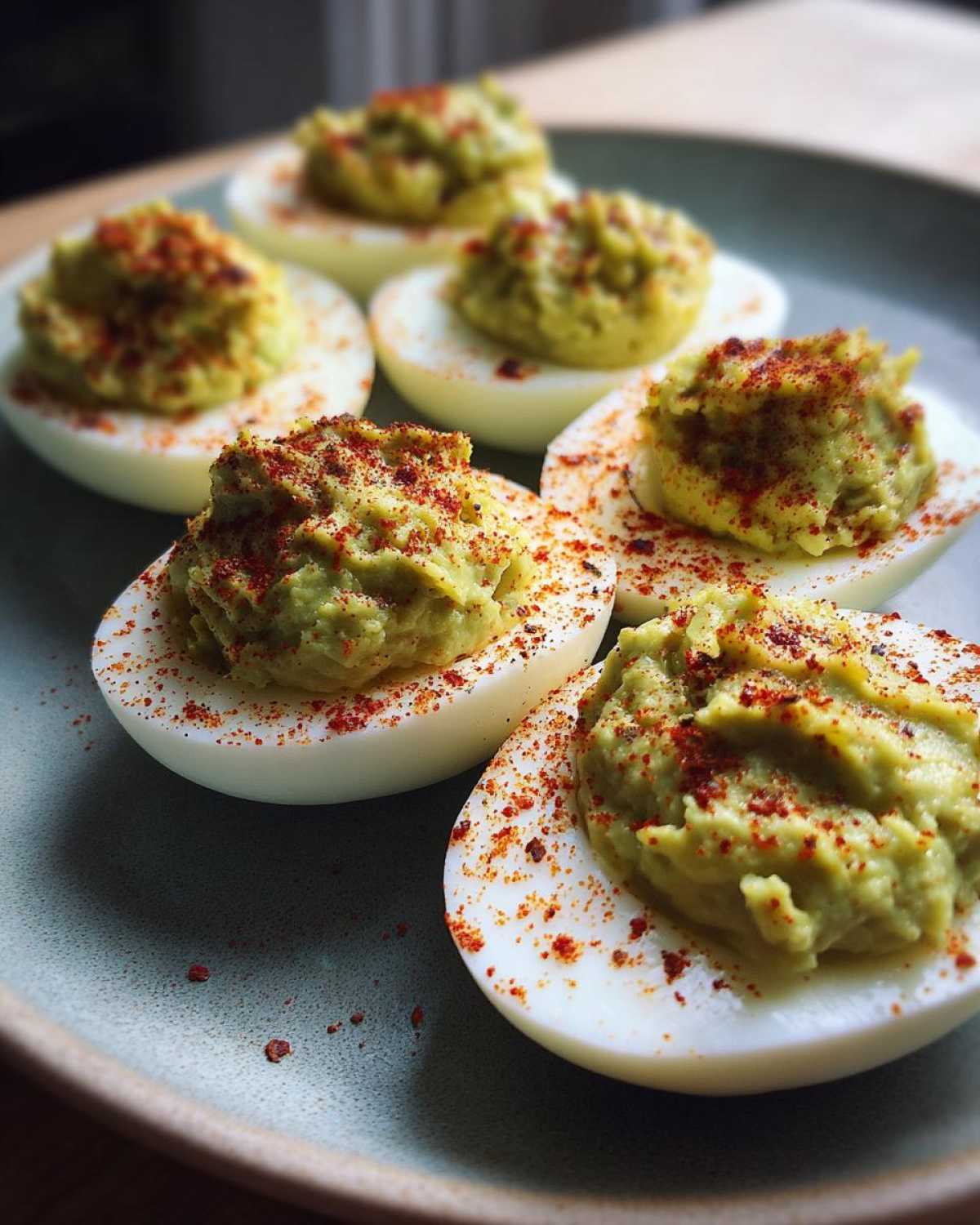 Avocado Deviled Eggs - Keto Snack Upgrade - detail 2