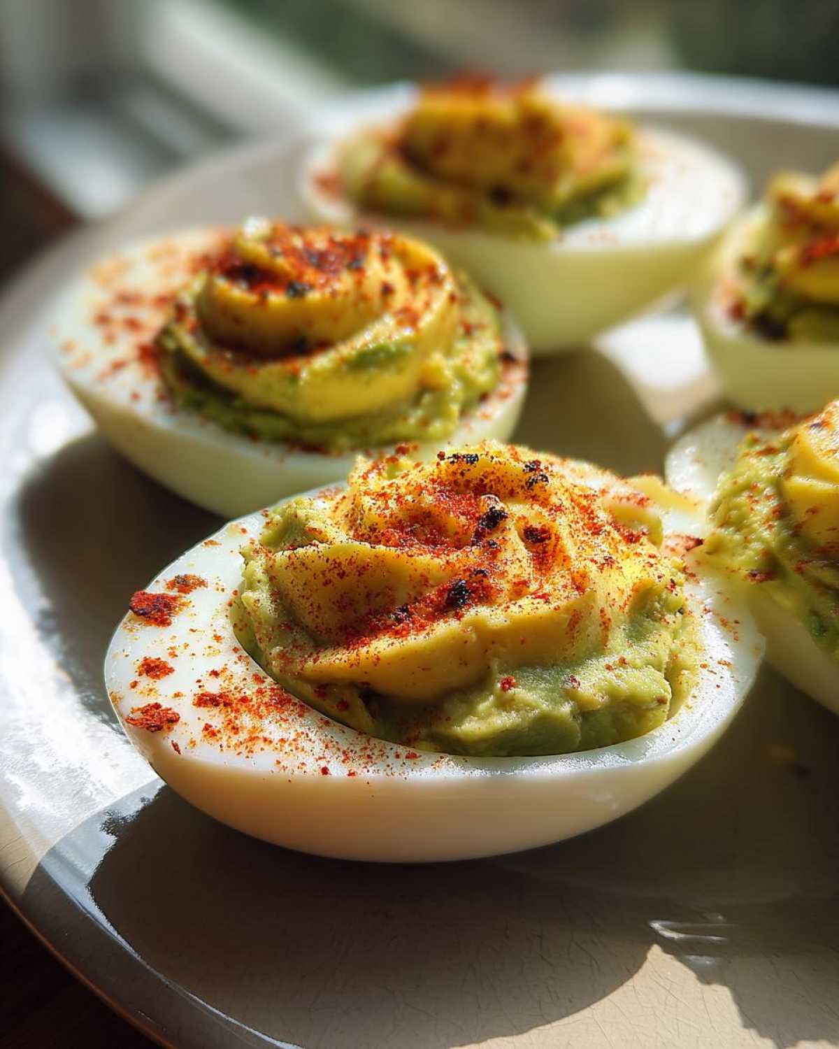 Avocado Deviled Eggs - Keto Snack Upgrade - detail 4