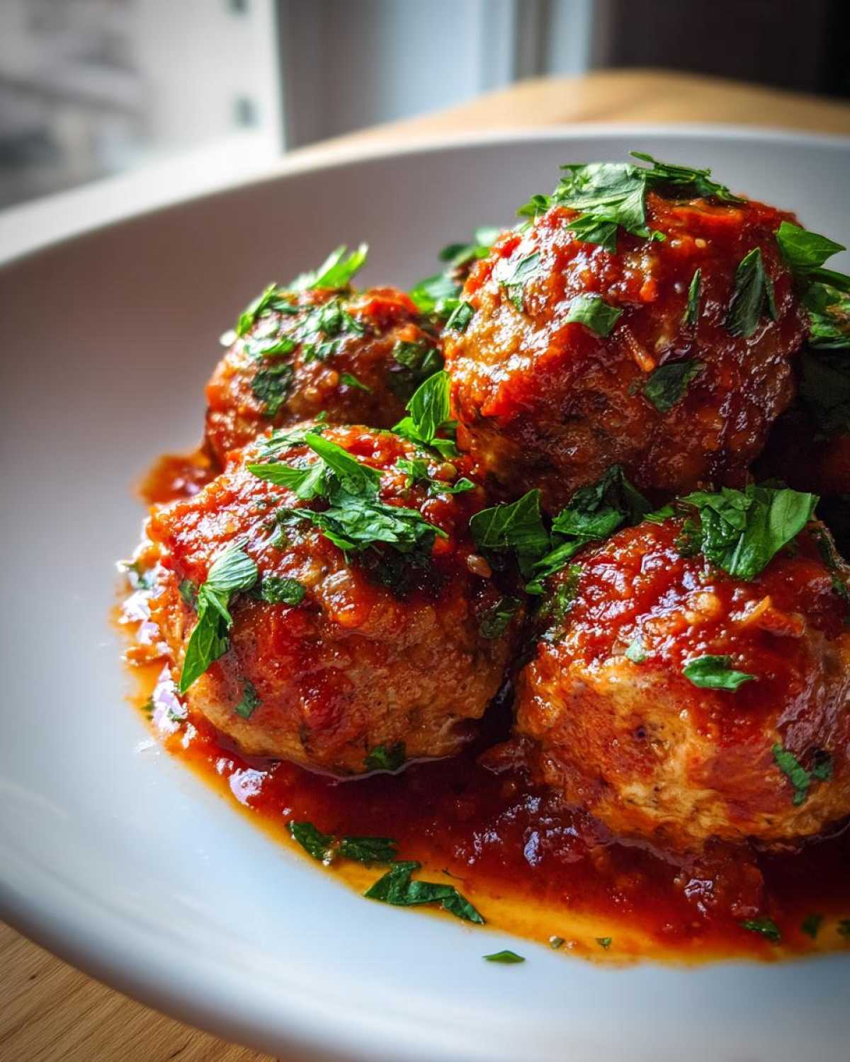 Baked Chicken Parmesan Meatballs - Bite-Sized Italian Classic - detail 4