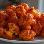 Buffalo Cauliflower Bites - Healthy Game Day Snack