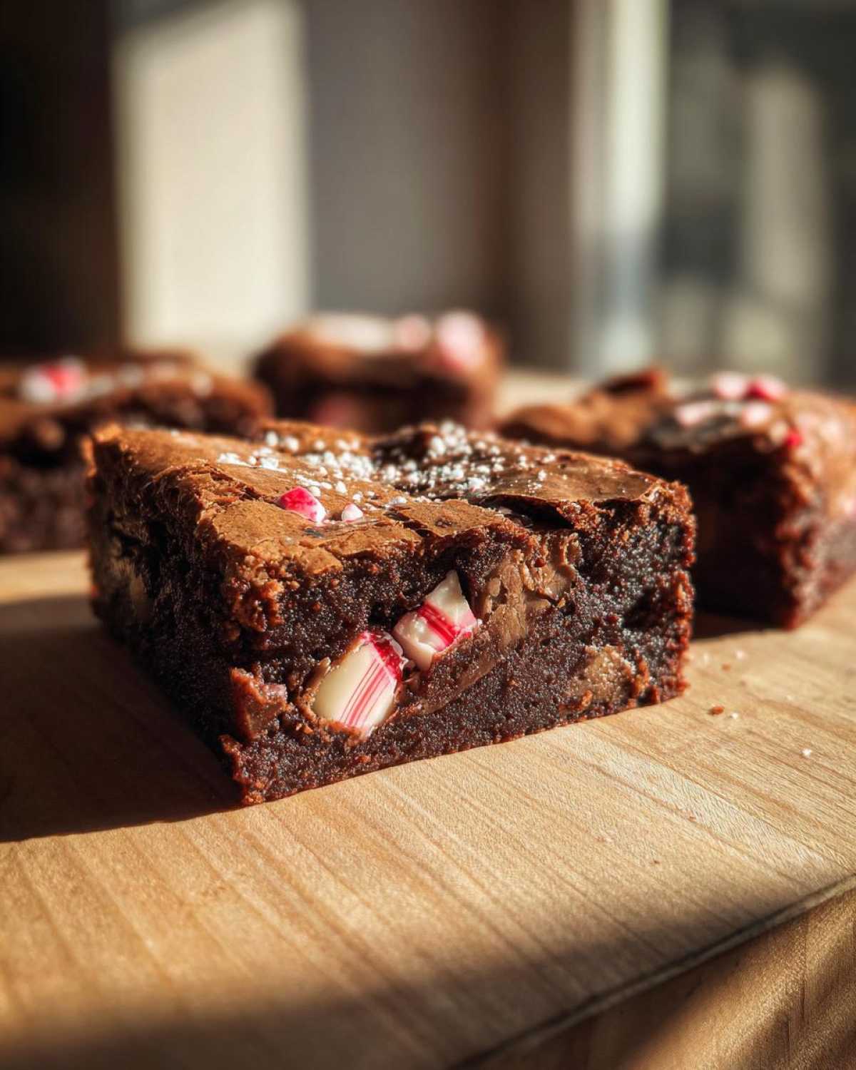 Candy Cane Brownies - Peppermint Twist on a Classic - detail 3