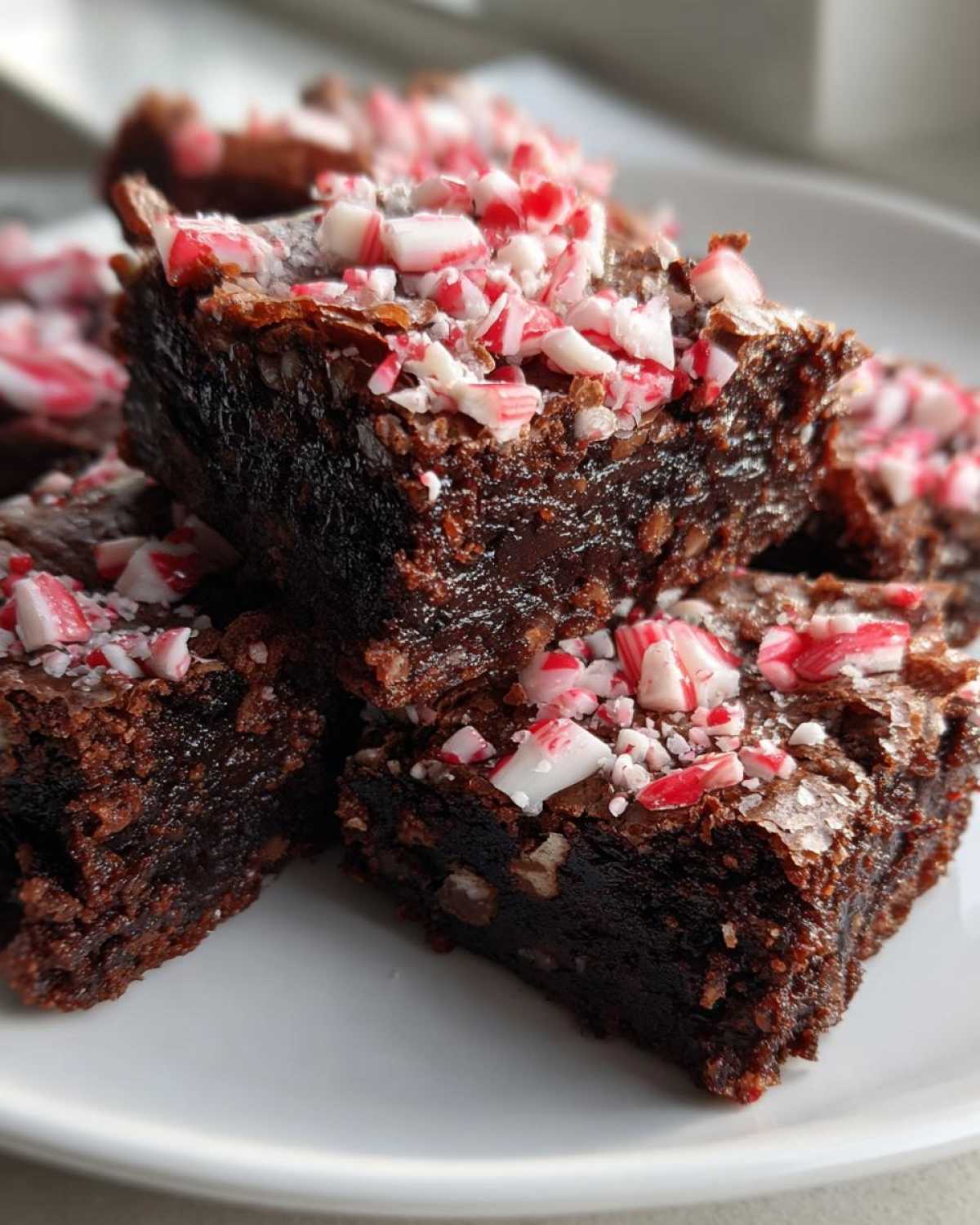 Candy Cane Brownies - Peppermint Twist on a Classic - detail 4