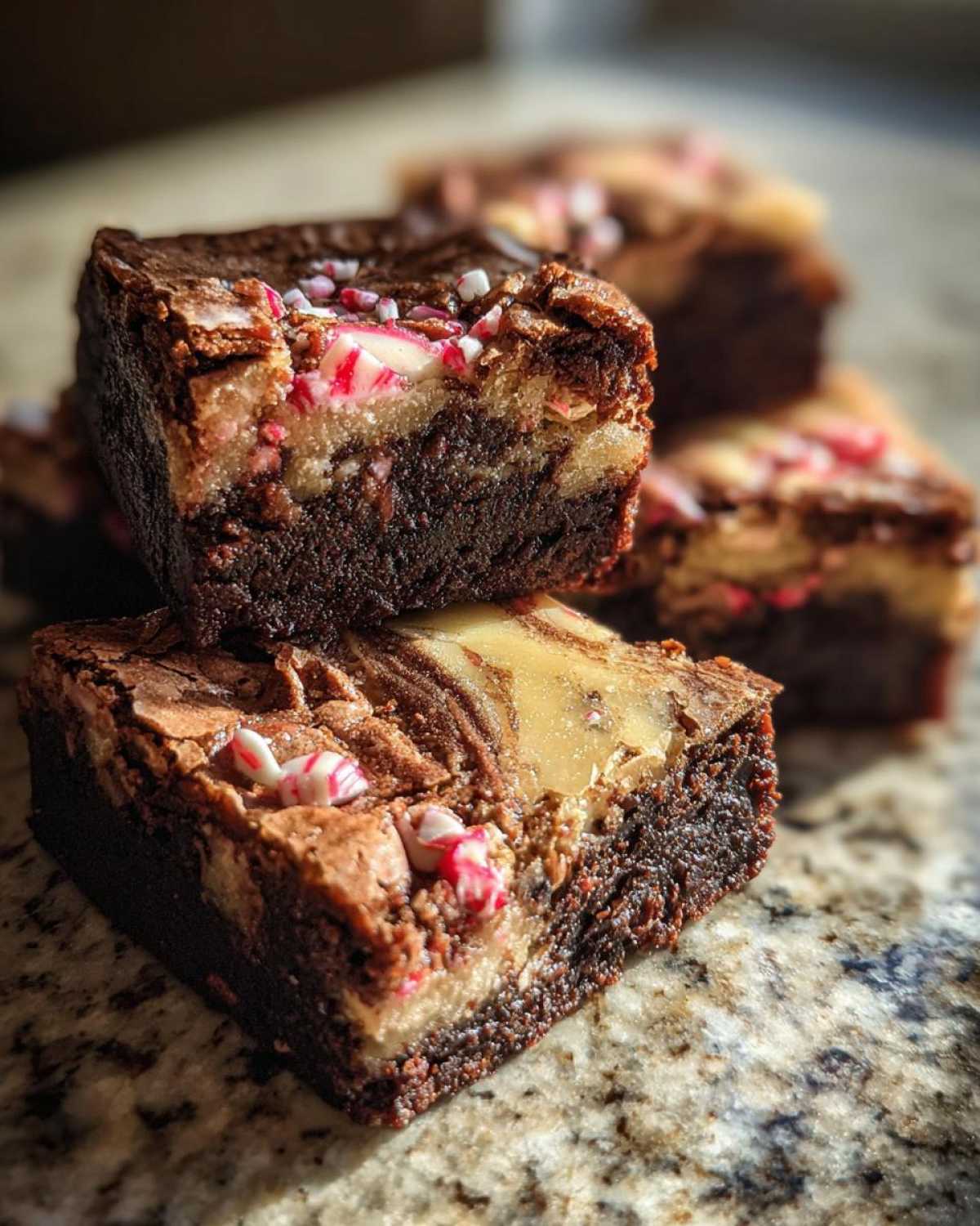 Candy Cane Brownies - Peppermint Twist on a Classic - detail 4