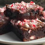 Candy Cane Brownies - Peppermint Twist on a Classic