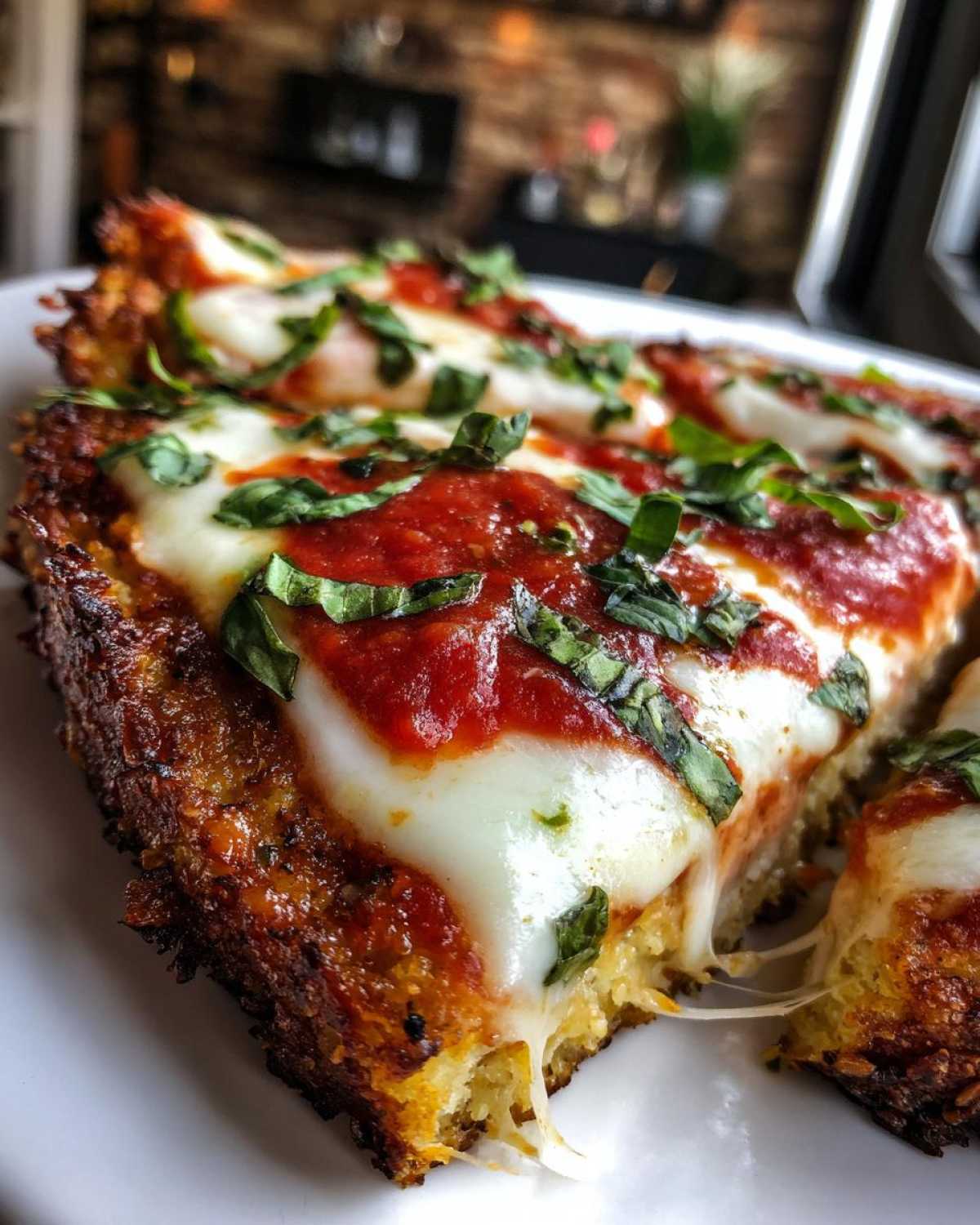 Cauliflower Crust Margherita Pizza - Guilt-Free Pizza Night - detail 1