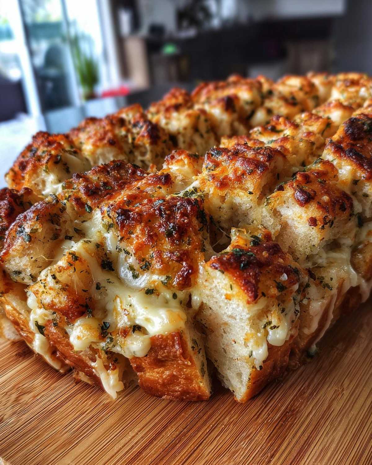 Cheesy Garlic Pull-Apart Bread - Party Favorite - detail 1