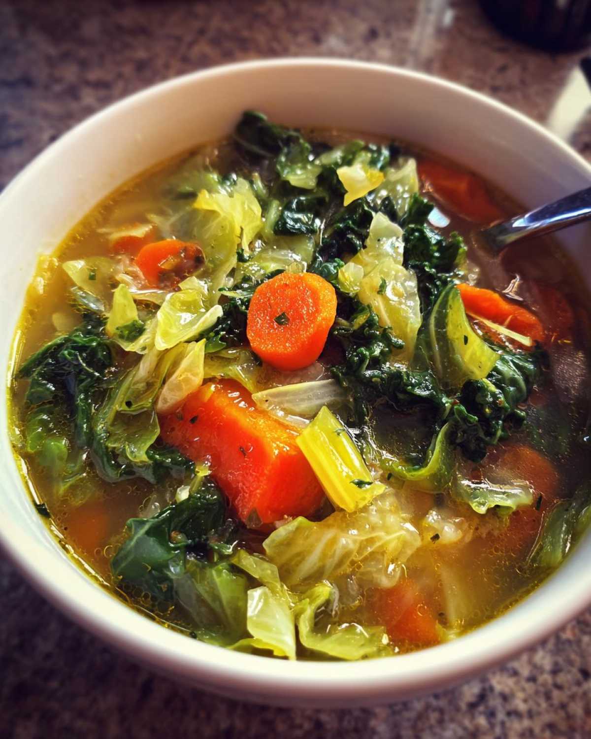 Detox Cabbage Soup - Immune Boosting Dinner - detail 1
